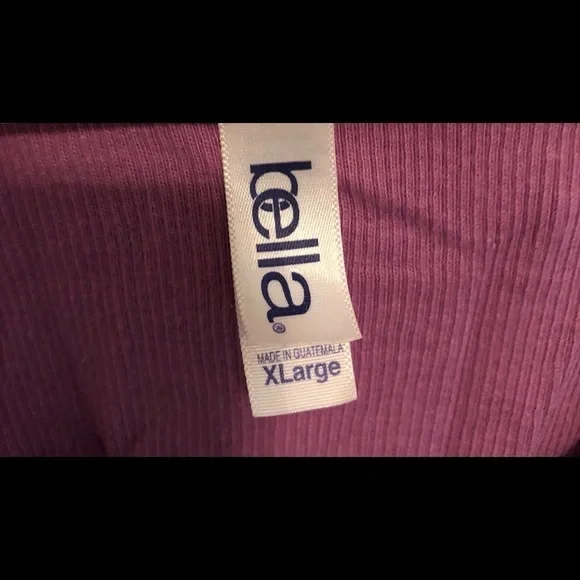 Women’s Bella purple tank, XL - Picture 3 of 3